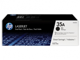 DUAL PACK CARTUS TONER NR.35A CB435AD 2X1,5K ORIGINAL HP LASERJET P1005