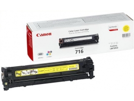 CANON CRG716Y, TONER CARTRIDGE FOR LBP5050, LBP5050N (1500 PGS) , CR1977B002AA