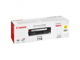 CANON CRG718Y, TONER CARTRIDGE FOR LBP-7200CDN (2.900 PGS, 5%), CR2659B002AA